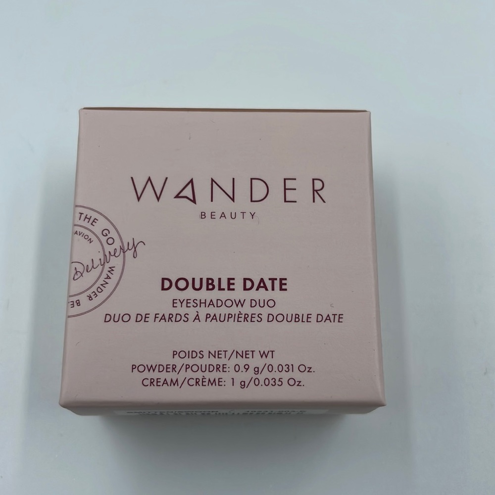 Wander Beauty Double Date Eyeshadow Duo (NWT)